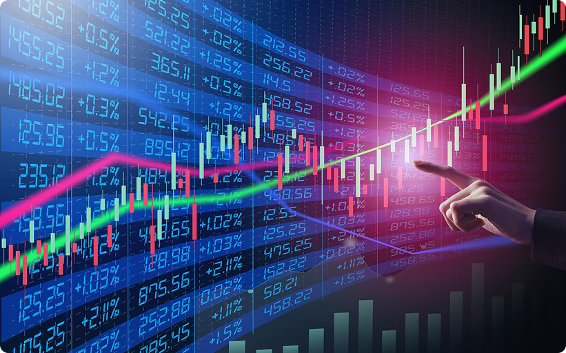 SX40 benchmark index — market growth visualization